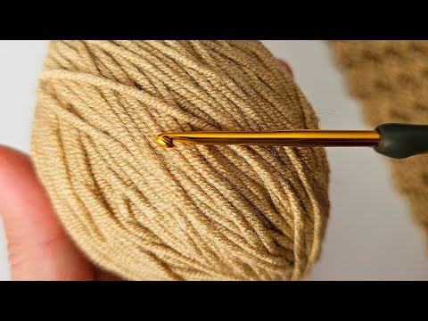 Видео: Лучшего узора для зимы и придумать нельзя. Простой крючком стежок.