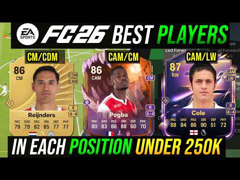 Видео: *ПОСЛЕ ОБНОВЛЕНИЯ* Лучшие игроки на каждой позиции до 250 тыс. — FC 26 Ultimate Team