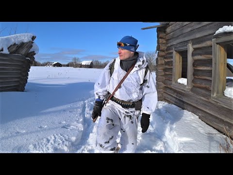 Видео: Охотничий дом вместо избы. Кабаны изрыли зимой поле.