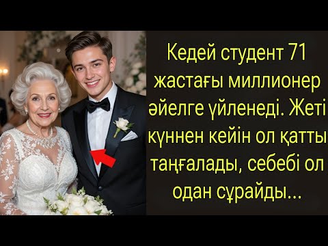 Видео: Кедей студент 71 жастағы миллионер әйелге үйленеді. 7 күннен кейін ол қатты таңғалады, себебі ол…