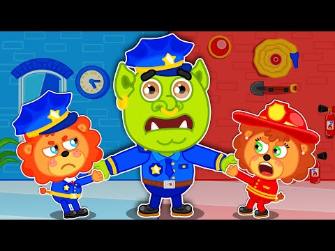 Видео: Левенятко. Картонний світ - Хто ким працює? - Мультик для дітей | Lion Family