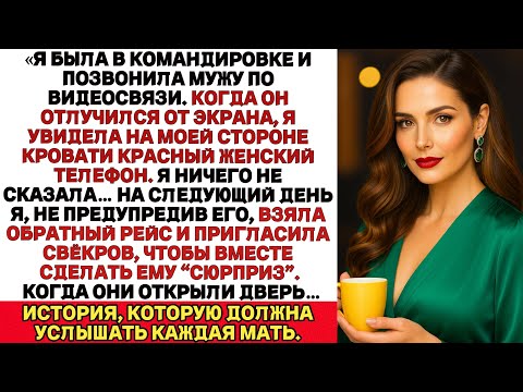 Видео: Во время командировки я позвонила мужу по видеосвязи. Когда он отодвинул телефон, я увидела…