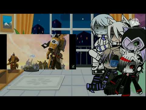 Видео: Реакция Mass Effect на Warhammer 40k|Gacha club