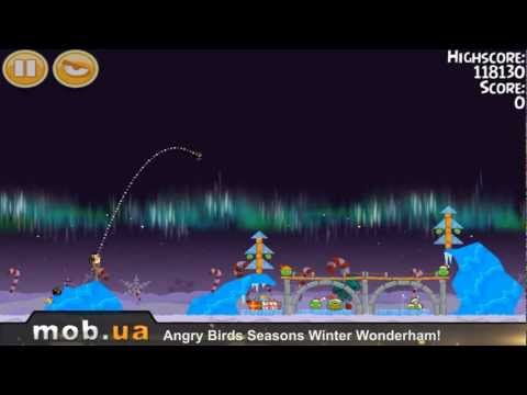 Видео: Angry Birds Seasons Winter Wonderham!  для Android - mob.ua