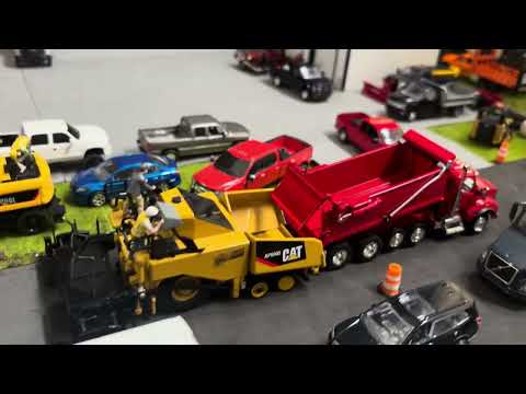 Видео: Экскурсия по диораме «Укладка асфальта» в масштабе 1/64