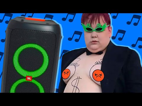 Видео: ДАУНЫ С КОЛОНКАМИ