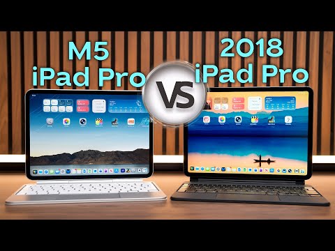 Видео: iPad Pro M5 2025 года против iPad Pro 2018 года — стоит ли обновляться?