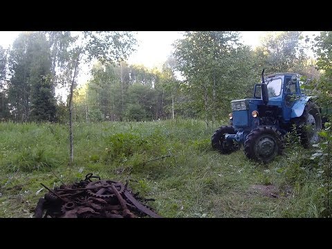 Видео: НАШЕЛ ТРАКТОРНЫЙ СТАН🚜🚍Еду за железом на тракторе Т 40