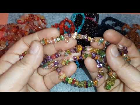 Видео: Каменная крошка с АлиЭкспресс. Гранат,агат,каралл,бирюза. Ссылки.Куда применяю. И неудачная покупка.