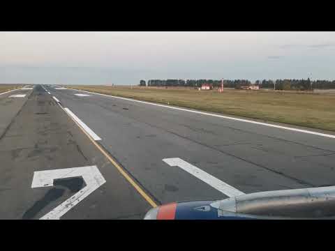 Видео: 15.09.23 SU1251 Нижнекамск (NBC) - Москва (SVO) A320 взлёт / Nighnekamsc - Moscow take off