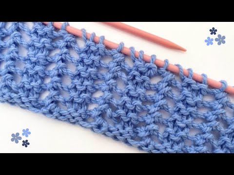 Видео: КРАСИВОЕ ВЯЗАНИЕ ВСЕГО В 1 НИТЬ