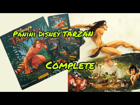 Видео: Panini Тарзан (1999) собранный альбом/Panini Tarzan complite