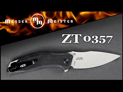 Видео: Нож ZT 0357 - работяга без излишеств