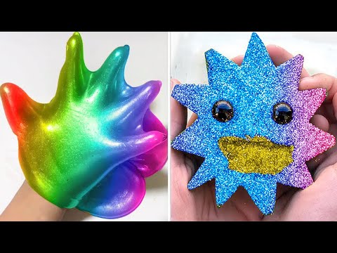 Видео: Удовлетворяющая слизь Slime ASMR | Расслабляющее видео слизи # 1812