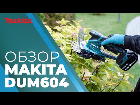 Видео: Makita DUM604 обзор аккумуляторной ножницы для травы