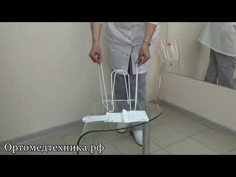 Видео: Как правильно надевать компрессионный трикотаж