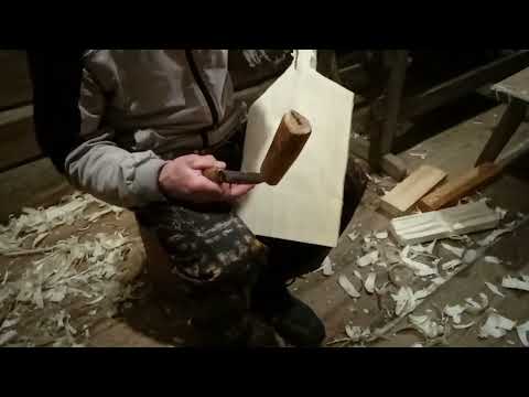 Видео: Живые ремесла Поветлужья. Изготовление деревянных лопат. Часть 8