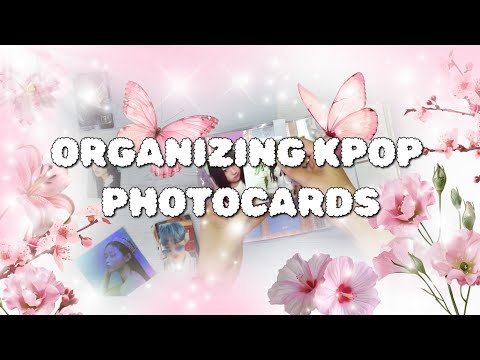 Видео: Организация k-pop биндера №12 | CRAVITY AESPA IVE MONSTA X