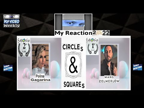 Видео: C-C Euro Pop Music Polina Gagarina ft Måns Zelmerlöw - Circles and Squares (премьера клипа)