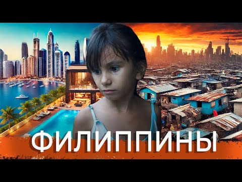 Видео: КАК люди живут на ФИЛИППИНАХ в городе МАНИЛА, две стороны жизни бедная и богатая, в двух частях