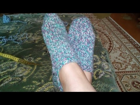 Видео: #Подследники#следочки#Следочки классические. На двух спицах.