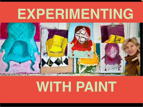 Видео: ЭКСПЕРИМЕНТЫ С КРАСКОЙ