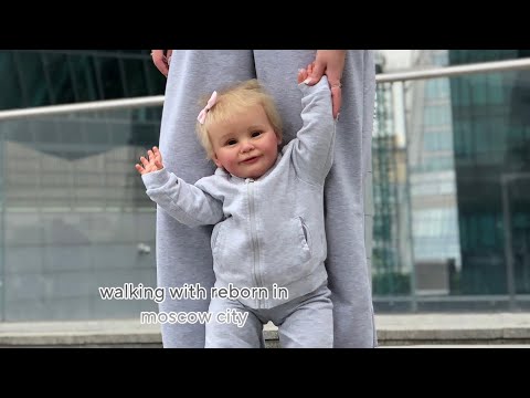Видео: Прогулка с реборном Наоми в коляске💗
