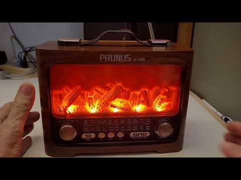 Видео: TRRS #2679 — Фантастическое радио AM/FM/SW/BT/MP3 PRUNUS J-196 — Отлично! От Томаса