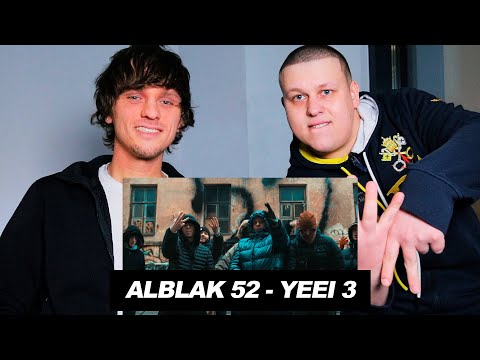 Видео: ALBLAK 52 - THUNDER / YEEI 3 РЕАКЦИЯ С ALBLAK 52