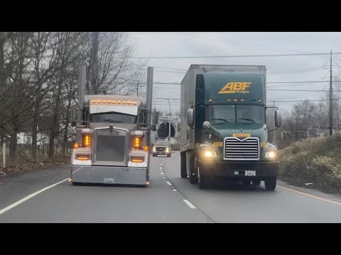 Видео: Установка полтора листа рессоры и на 5’’ длиннее ￼от Peterbilt 389 на Kenworth W900L Часть 1