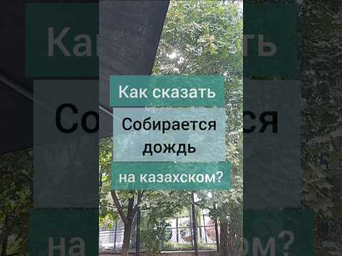 Видео: как сказать НА КАЗАХСКОМ? #казахскийязык #казахстан #учимказахский