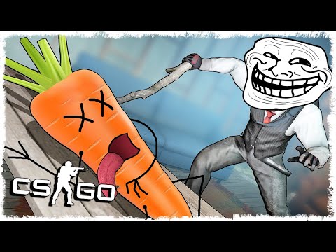 Видео: ТРОЛЛЬ МОРКОВЬ vs ФЛАМИНГО МАНЬЯК В CS:GO!!!