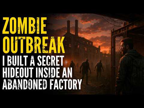 Видео: ВСПЫШКА ЗОМБИ: Я построил секретное убежище внутри заброшенной фабрики до начала карантина