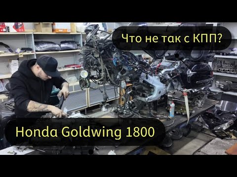 Видео: Что не так с КПП Honda Goldwing GL1800??