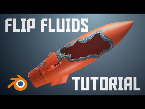 Видео: Учебное пособие по Blender FLIP FLUIDS: 3D Fluid Reveal [Blender 3.1+]
