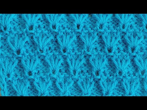 Видео: Красивый узор спицами для детской кофточки, свитера, жилета.
