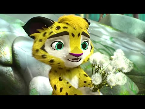 Видео: 🐯 Лео и Тиг 🦁 — Серебряная река — Серия 5 — Развивающий мультфильм о животных