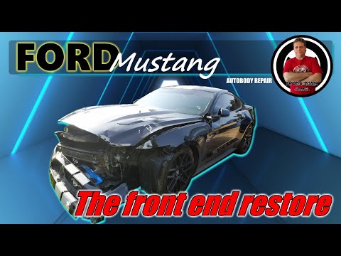 Видео: Ford Mustang. The body restore. Ремонт кузова.