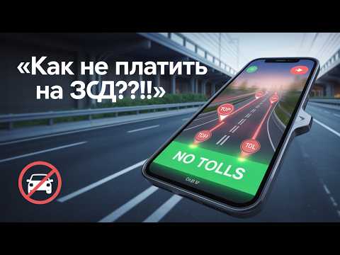 Видео: Как ездить по платным дорогам БЕСПЛАТНО?! ЗСД БЕСПЛАТНО!!!