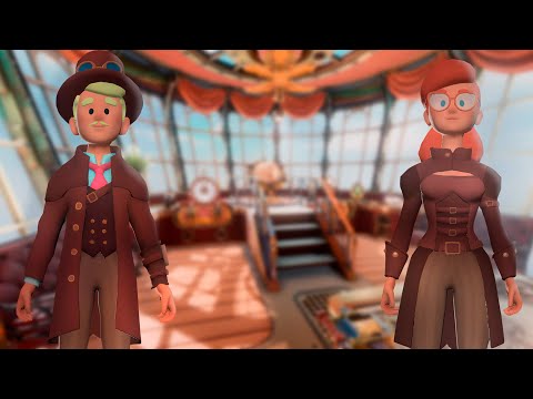 Видео: Дирижабль, ага (Escape Simulator: Steampunk) (Л)
