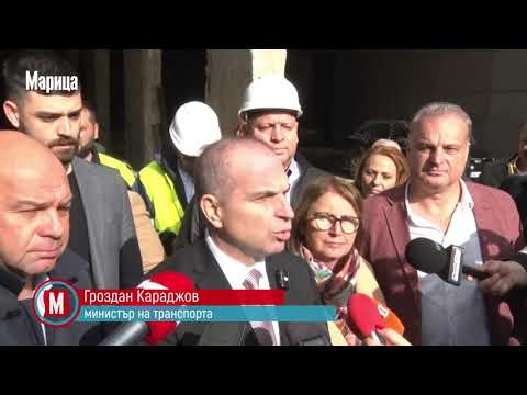 Видео: Министър Караджов: На 85 % е готов пробивът под Централна гара