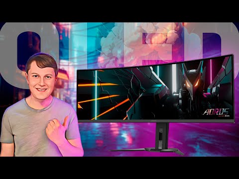 Видео: AORUS CO49DQ: КРУТОЙ OLED-МОНИТОР НА МАКСИМАЛКАХ!