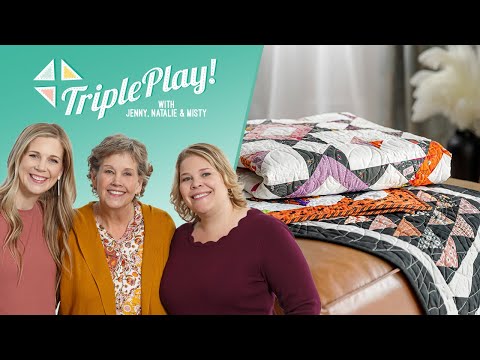 Видео: Тройная игра: как сделать 3 новых одеяла на Хэллоуин «Летящие гуси» — бесплатное руководство по к...