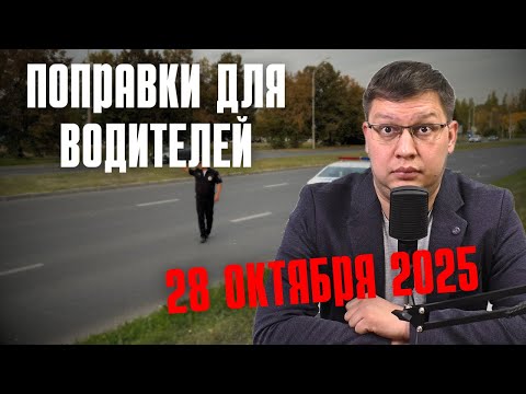 Видео: Важные поправки для водителей рассмотрят 28 октября 2025 года