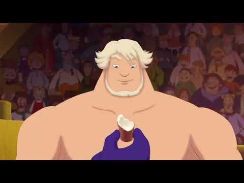 Видео: Богатыри и Юлий снялись в рекламе