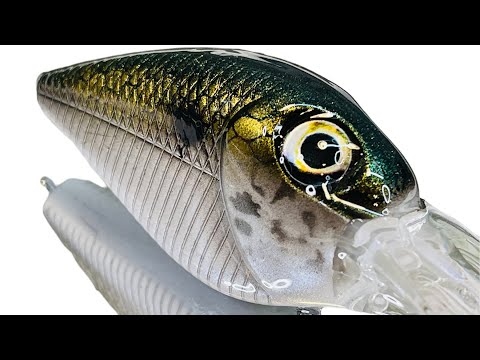 Видео: Как покрасить плоскую бородавку-триггер в узор Alt Tennessee Shad.