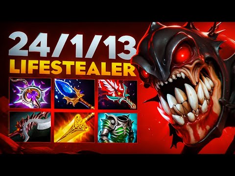 Видео: РАЙТКЛИК ГУЛЯ В ПОТНОЙ ИГРЕ🔥| Lifestealer 7.38b