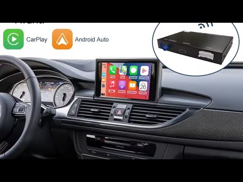 Видео: Установка ММІ. Apple Carplay, Android auto на Audi A6 C7 Avant.