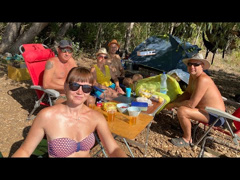 Видео: Клёва не было🙂, но было клёво🤘👌👍 отдых на Ирикле с друзьями🌊