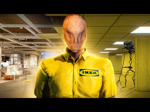 Видео: ЗАКУЛИСЬЕ в БЕСКОНЕЧНОЙ ИКЕЕ SCP-3008!